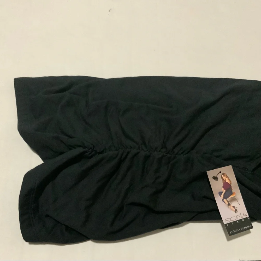 Women’s Sofia by Sofia Vergara Black Tank Top - Picture 3 of 3